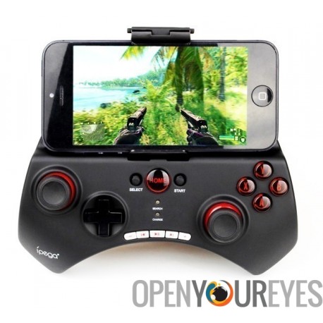 iPega Bluetooth contrôleur de jeu Joypad mobile OpenConsole - Smartphone Android - Samsung - Apple - iPad - iPhone - PC Windows