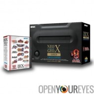 SNK Playmore Neo Geo X System Gold Limited Edition + Mega Pack Coin Op RetroGames