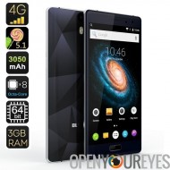 BLUBOO Xtouch 5inch Smartphone - Octa Core CPU, 3 Go de RAM, écran Full HD, Sony caméra, HotKnot (noir)