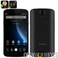 Doogee X6 Smartphone - écran IPS 5,5 pouces HD, Android 5.1, geste de détection, Smart suite, Smart Motion, MTK6580, 2 SIM (noi