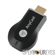 Anycast M2 Plus WiFi écran récepteur - Miracast, DLNA, Airplay, WIFI 802.11 b/g/n, pour Android + iOS