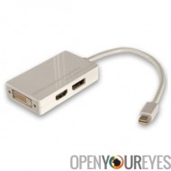 Mini DisplayPort vers HDMI / DVI / DisplayPort
