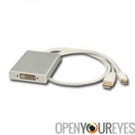 Mini DisplayPort et DisplayPort vers DVI Dual Link