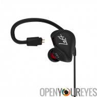 KZ ZS3 Sports Ecouteurs - Noice isoler, Microphone, contour d’oreille, cordon Audio amovible