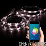 Romaric Yeelight lumière LED String - WiFi, App Control, 16 millions de couleurs, ajuster la lumière au rythme de la musique, l