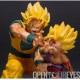 DRAGON BALL Z PROOVY STATUE PRÉ-PEINTÉE - SON GOKU ET SON GOHAN - VERSION KAMEHAMEHA