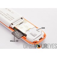 HSDPA USB modem 3.5G Internet sans fil pour les ordinateurs portables Apple Mac Win Android Tablet