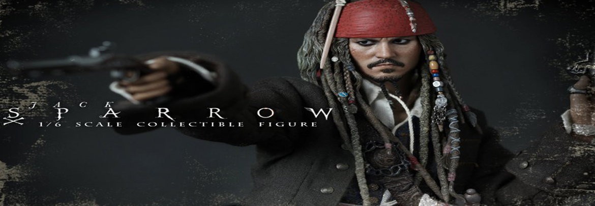 Hot Toys Pirates of the Caribbean Captain Jack Sparrow
